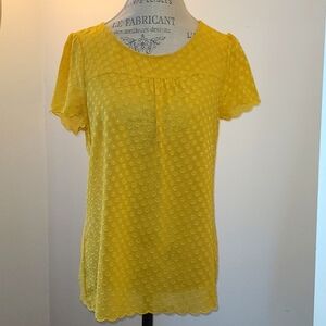 Ladies Blouse ( Maeve - Brand), maybe worn twice, beautiful yellow.